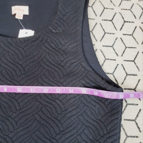 PIXLEY FIORENZA TEXTURED KNIT DRESS IN BLACK, SZ MEDIUM - Picture 11 of 14